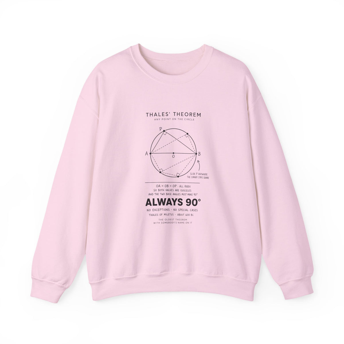 Thales' Theorem Sweatshirt
