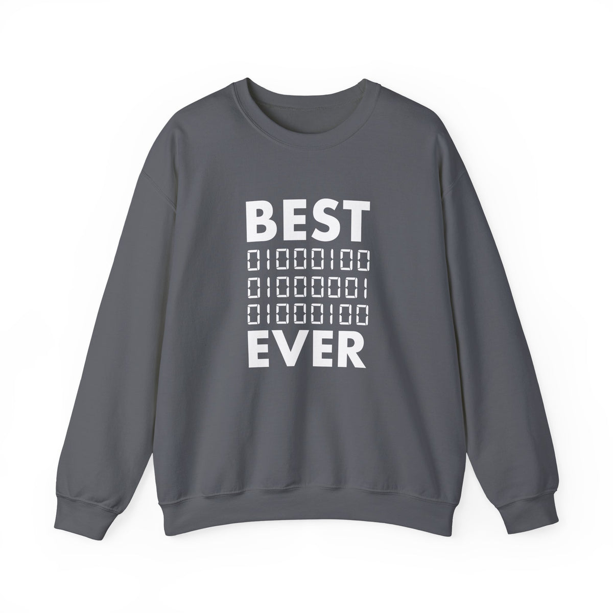Best Dad Ever In Binary Sweatshirt