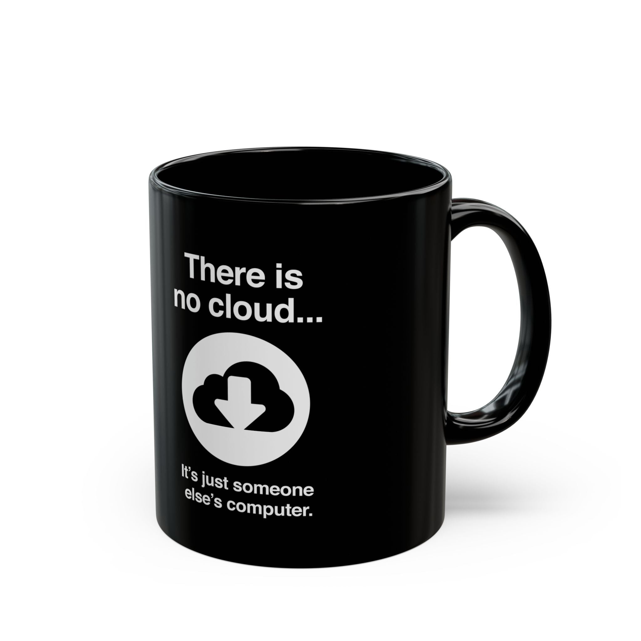 Programmer Noun - Black Glossy Mug