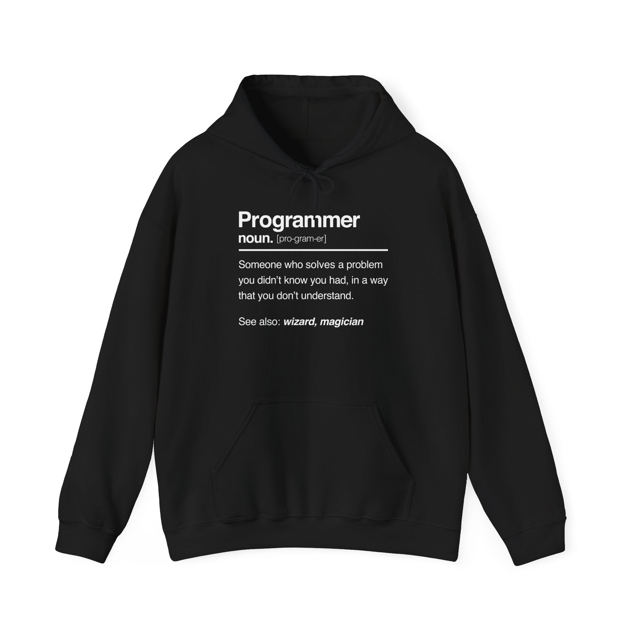 The Programmer Definition - Unisex Hooded Sweatshirt