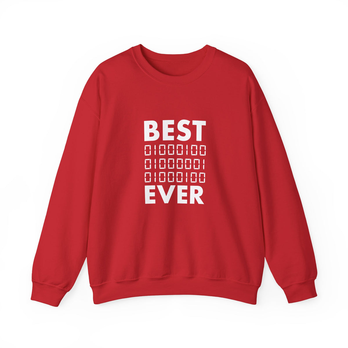 Best Dad Ever In Binary Sweatshirt