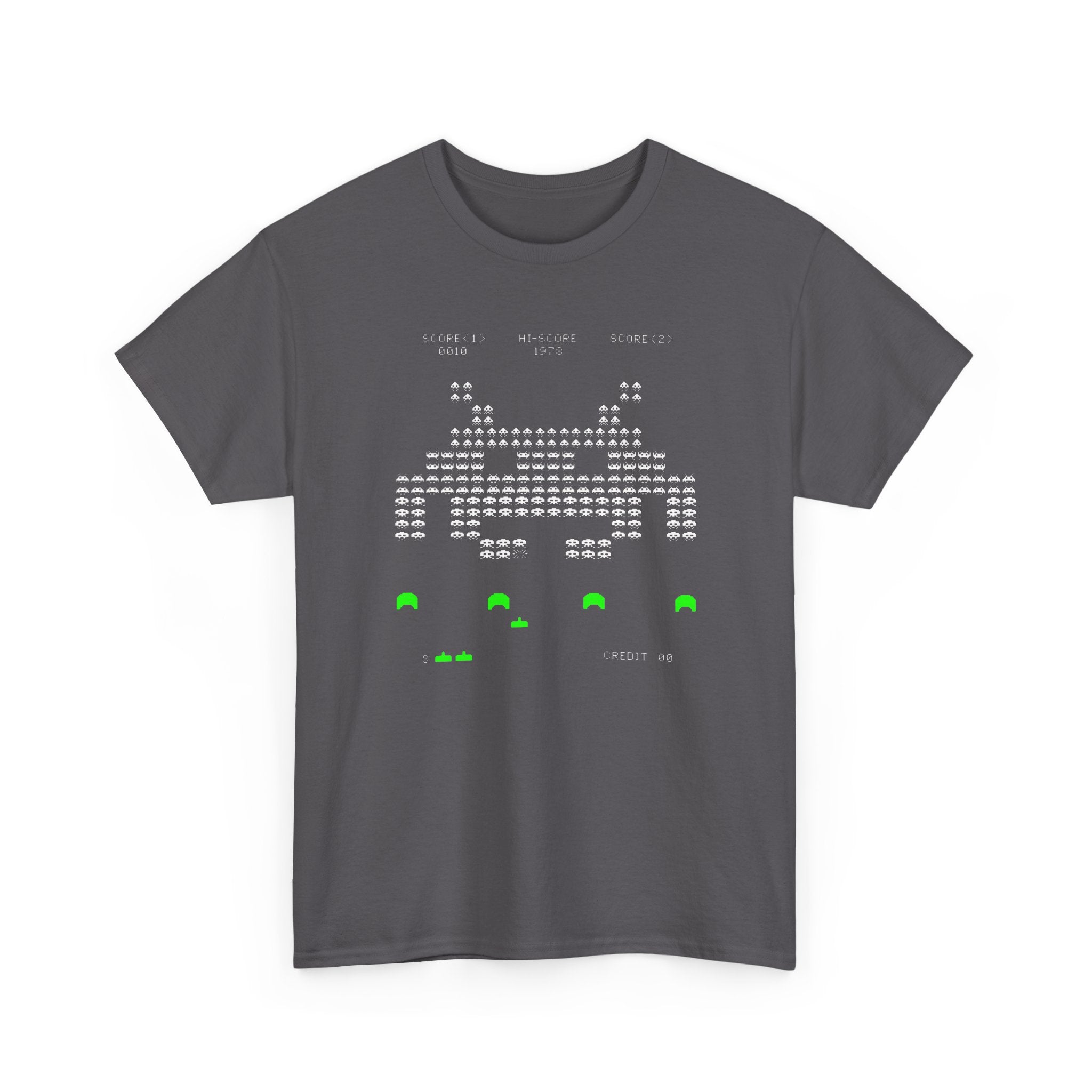 Space Invaders Retro Video Gamer High Score 1978 - Regular Unisex Crewneck T-Shirt