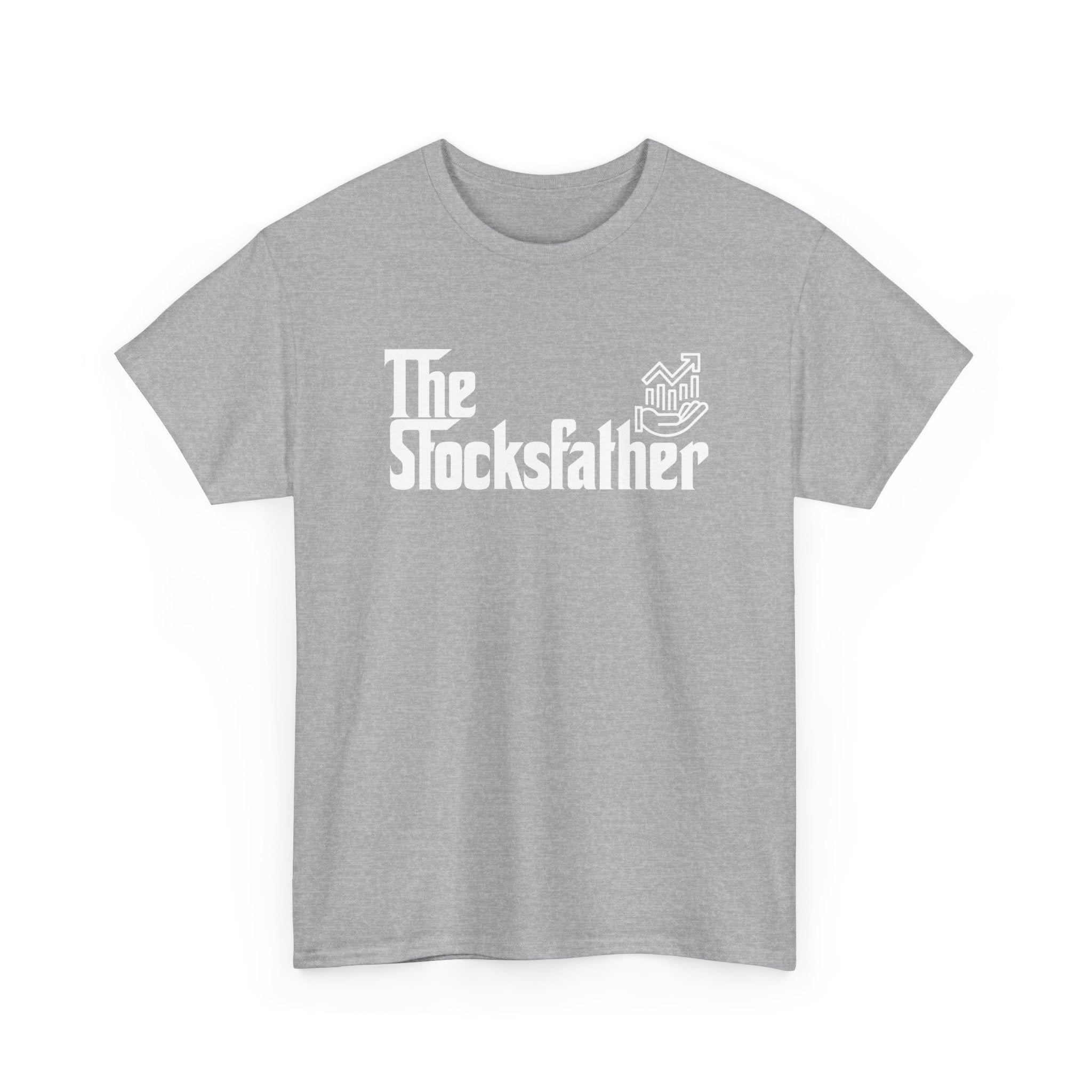 Funny Trader Shirt The Stocksfather Stock Market Dad Gift - Unisex Regular Crewneck T-Shirt