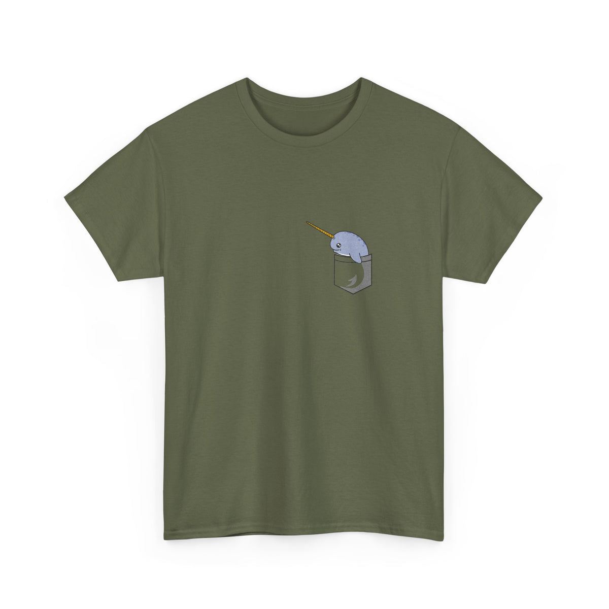 Narwhal Pocket Print