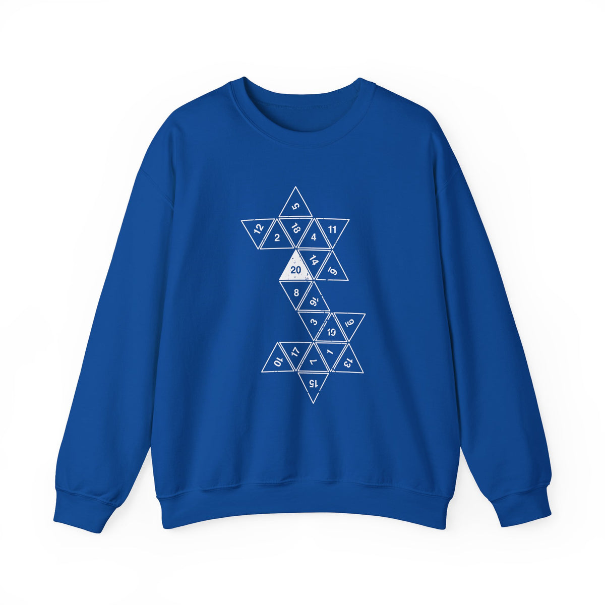 20 Sided Die Sweatshirt
