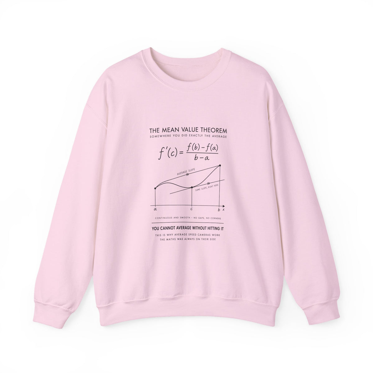 The Mean Value Theorem Sweatshirt