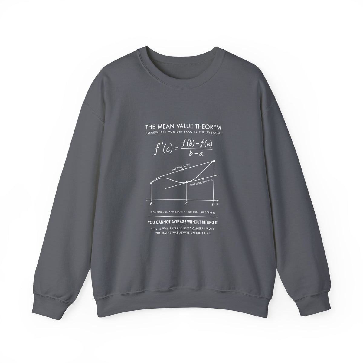 The Mean Value Theorem Sweatshirt
