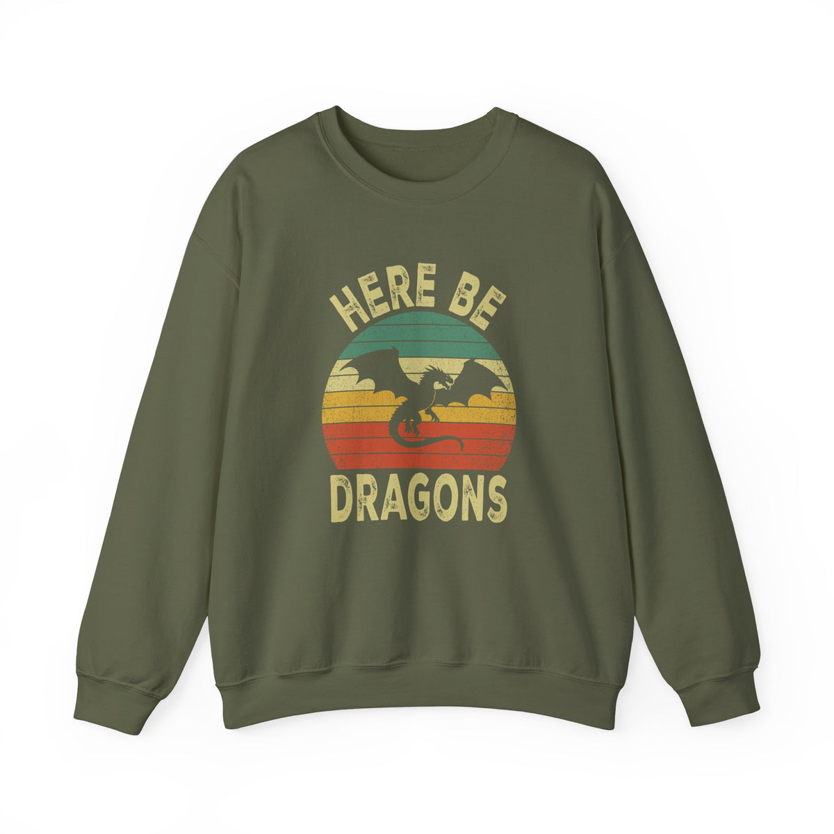 Here Be Dragons Sweatshirt