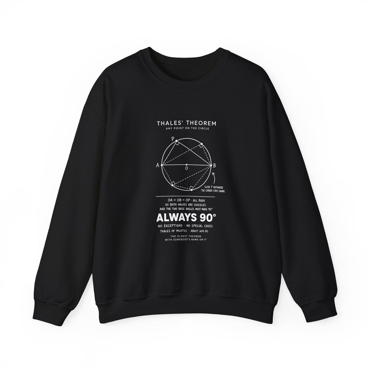 Thales' Theorem Sweatshirt