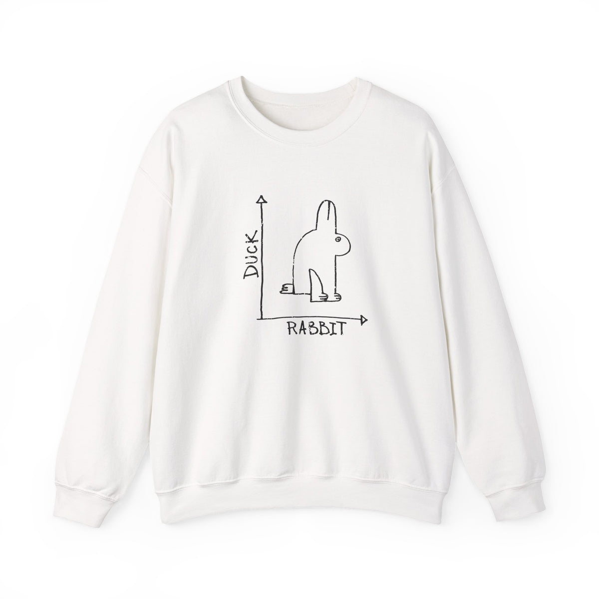 Rabbit-Duck Paradox Sweatshirt