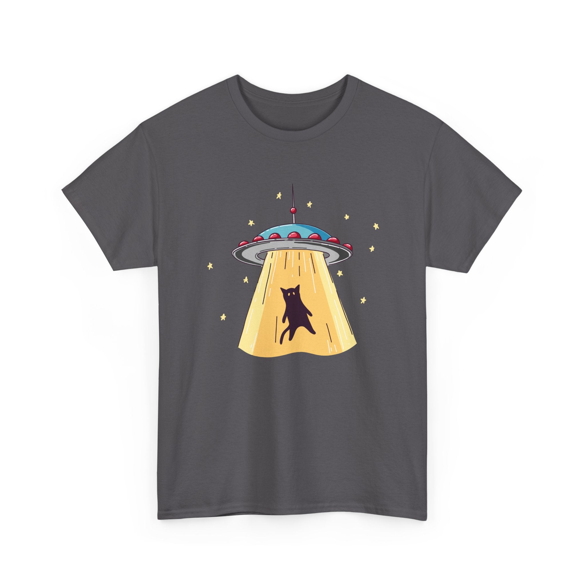 Cat Ufo Abduction - Ufo Shirt -  Unisex Regular Crewneck T-Shirt