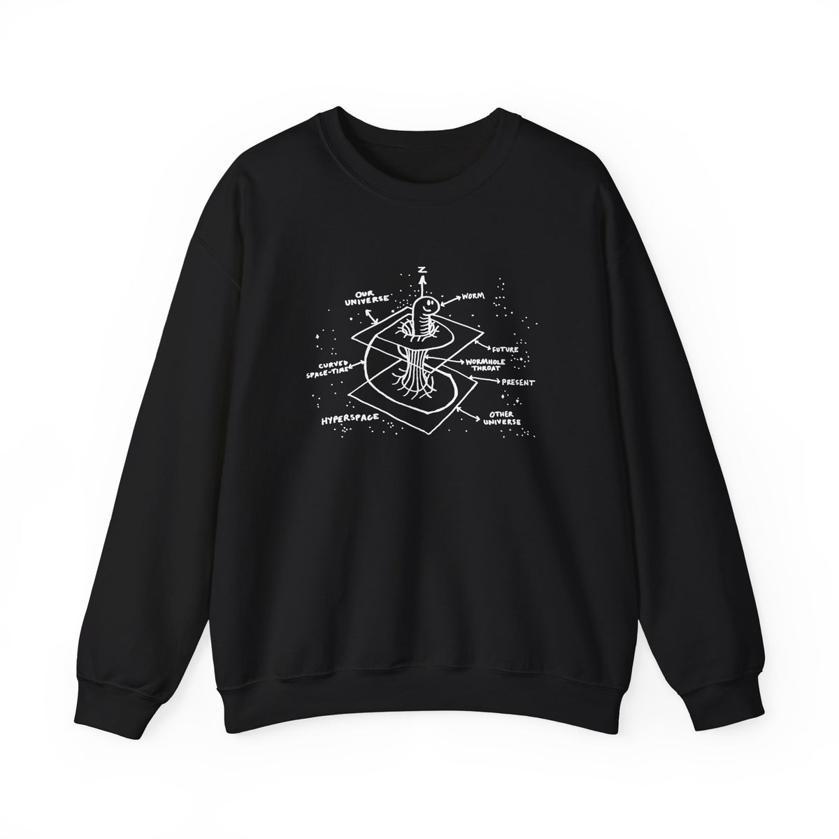 Time Warp Physics Wormhole Sweatshirt