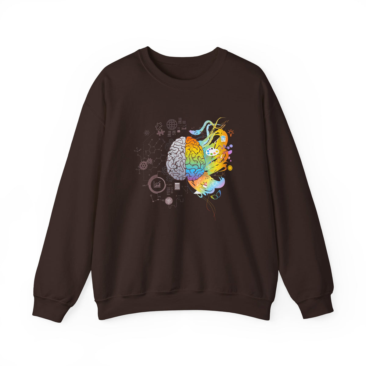 Creative Scientific Brain Sweatshirt