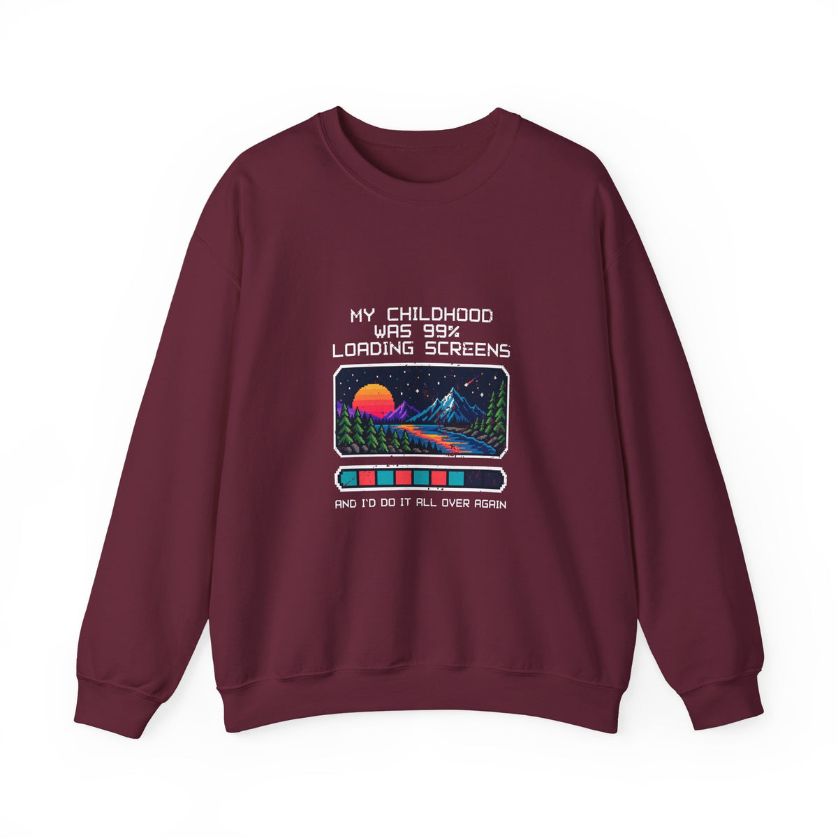 My Childhood Was 99% Loading Screens Sweatshirt