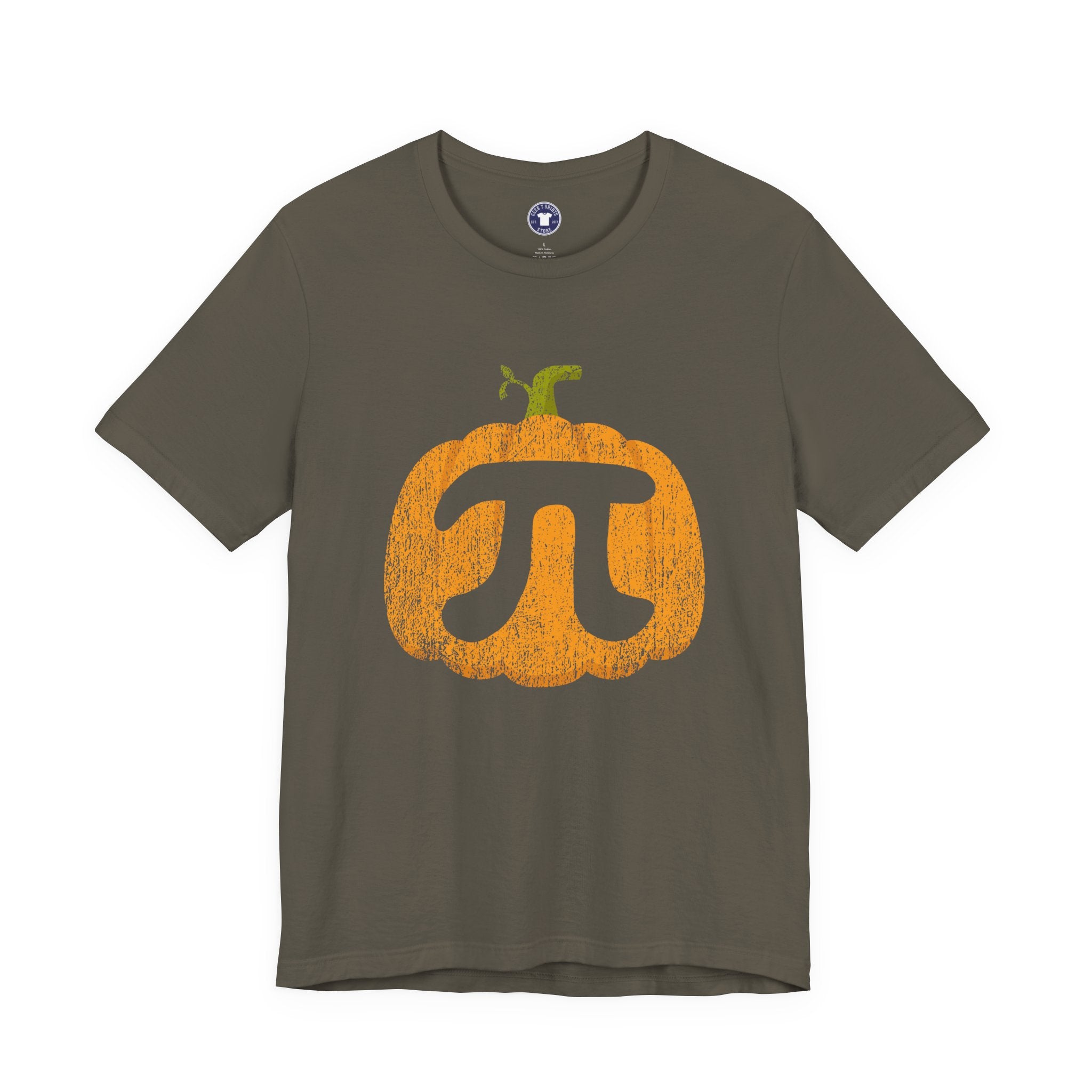 Pumpin Pii Math Halloween - Premium Unisex Crewneck T-Shirt