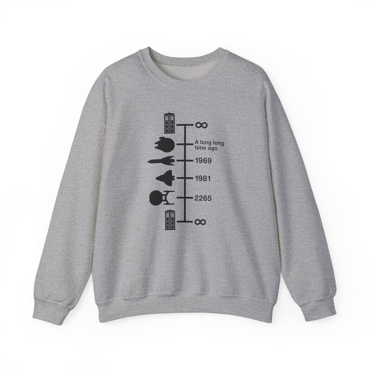 Spaceships Timeline Sweatshirt
