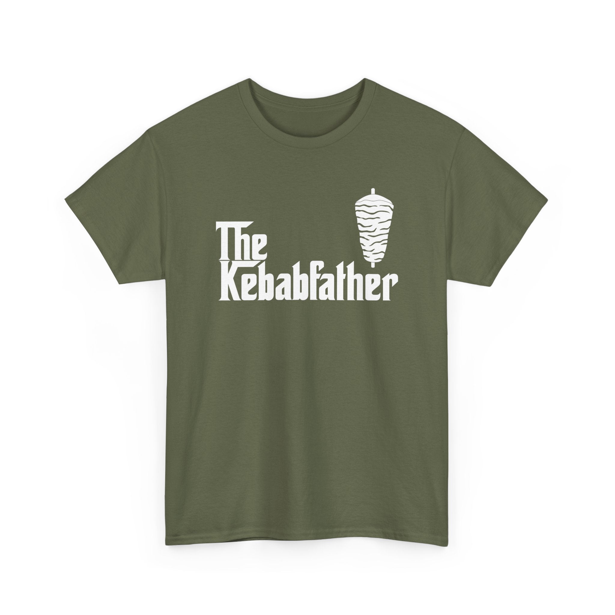 The Kebabfather Shirt Funny Doner Kebab Chef Grill Dad Gift - Unisex Regular Crewneck T-Shirt