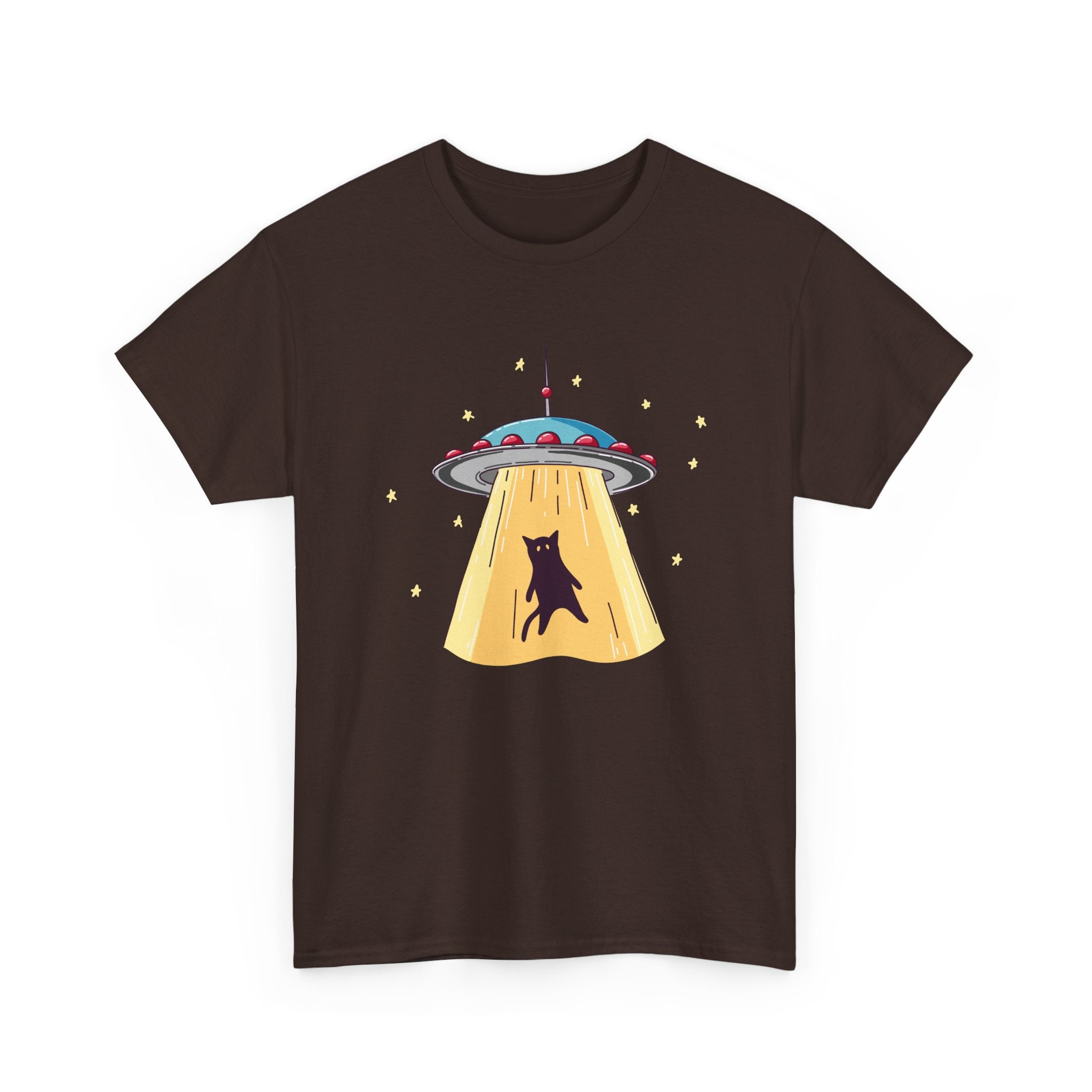 Cat Ufo Abduction - Ufo Shirt -  Unisex Regular Crewneck T-Shirt