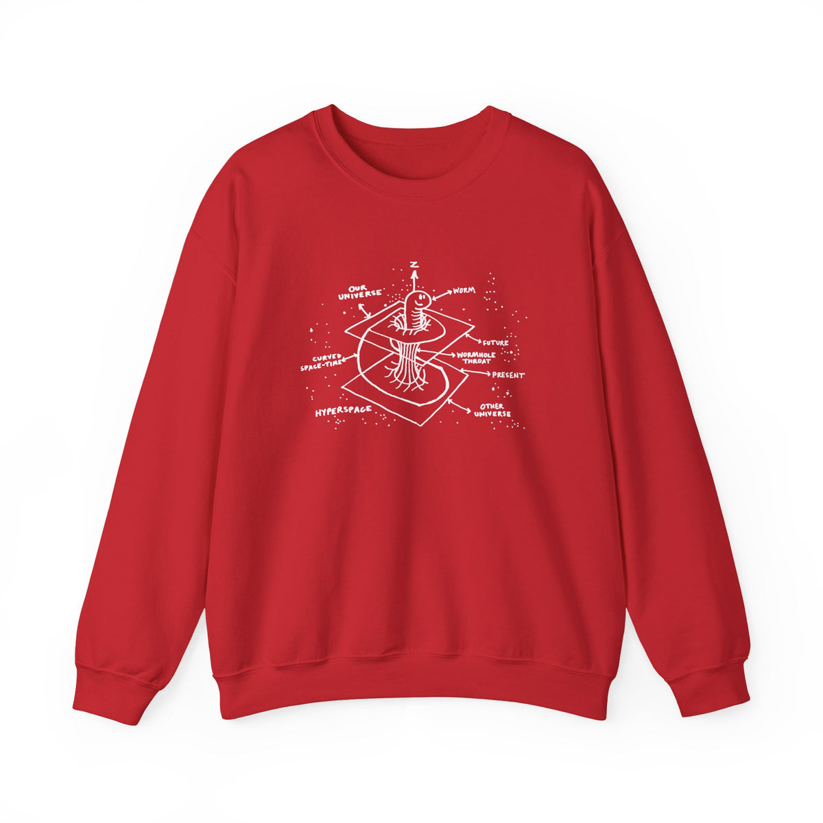 Time Warp Physics Wormhole Sweatshirt