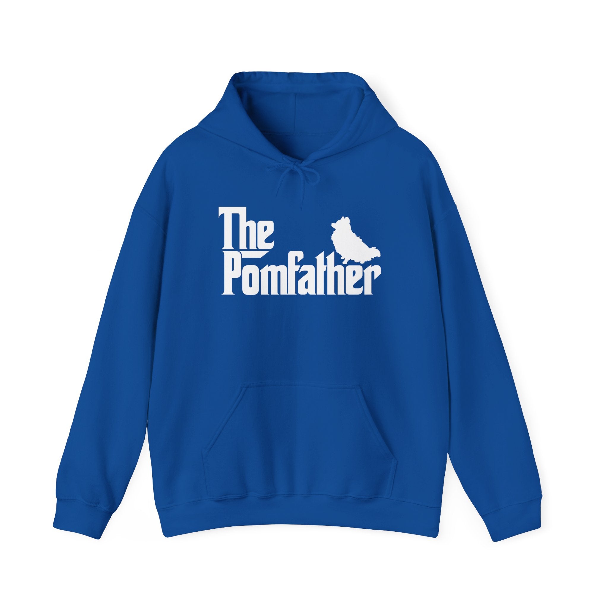 The Pomfather - Pomeranian Dog Dad Gift - Unisex Hooded Sweatshirt
