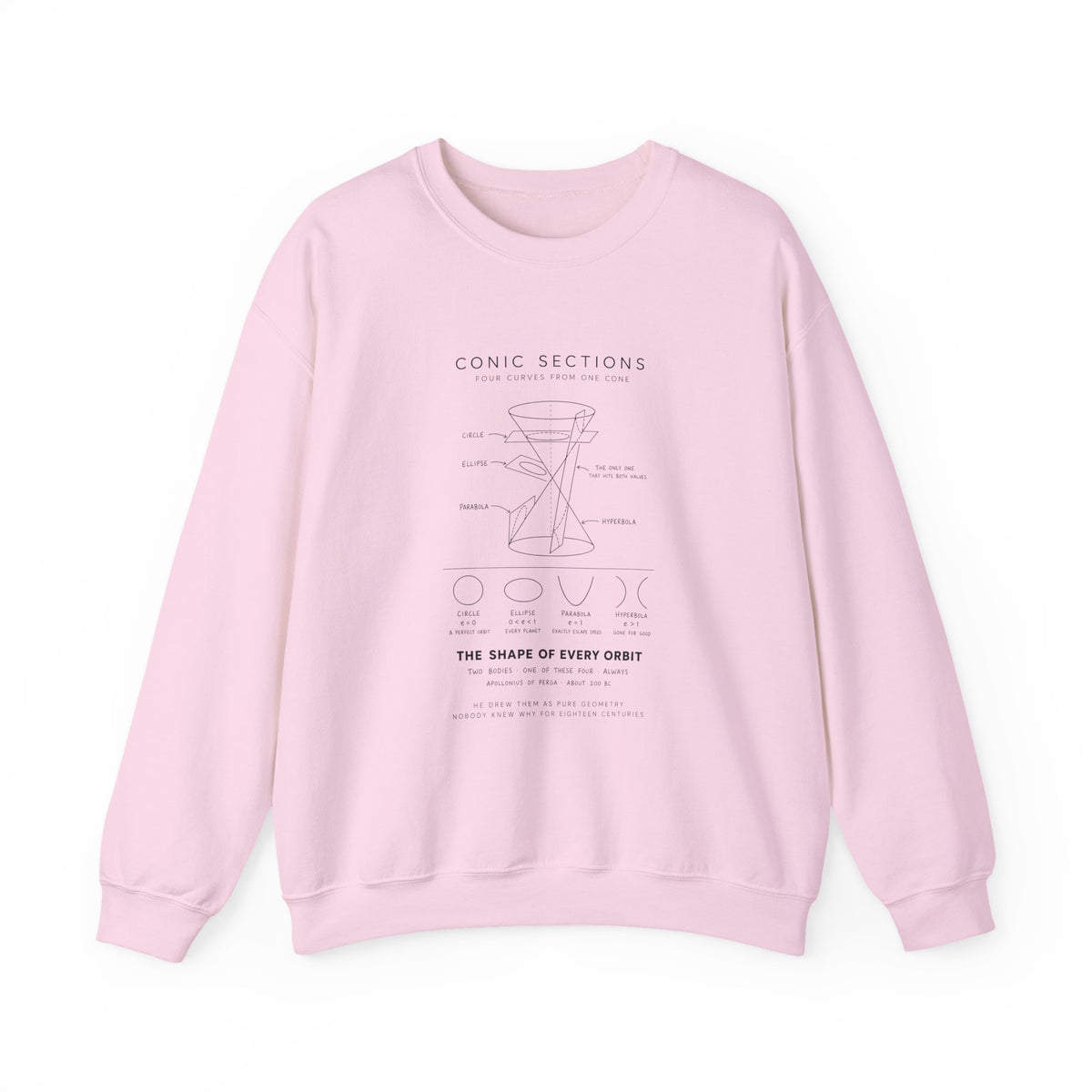 Conic Sections Sweatshirt
