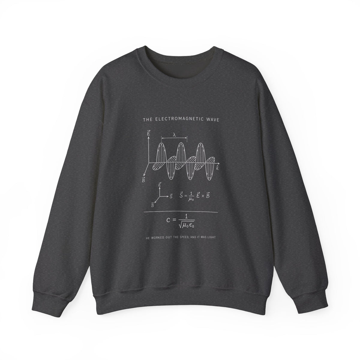 The Electromagnetic Wave Sweatshirt