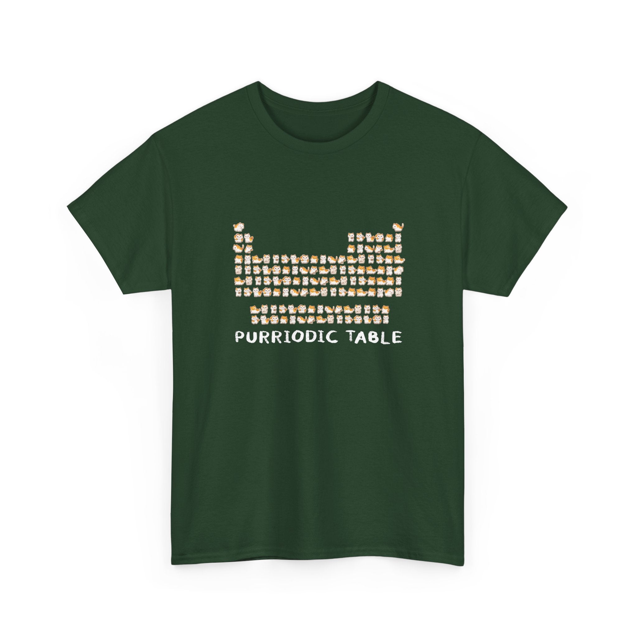 Purriodic Table - Unisex Regular Crewneck T-Shirt