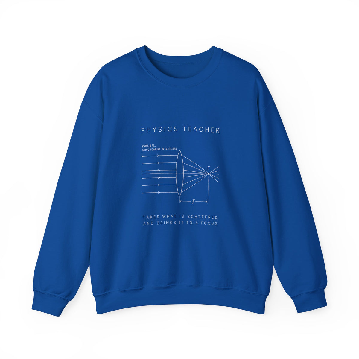 Physics Teacher: The Lens Sweatshirt
