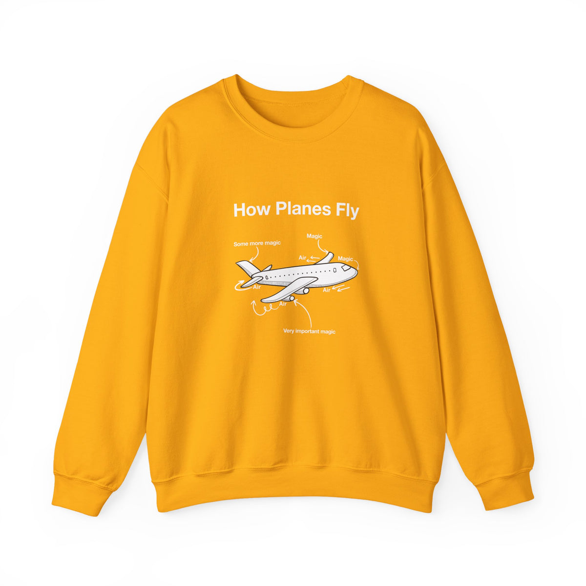 How Planes Fly Sweatshirt