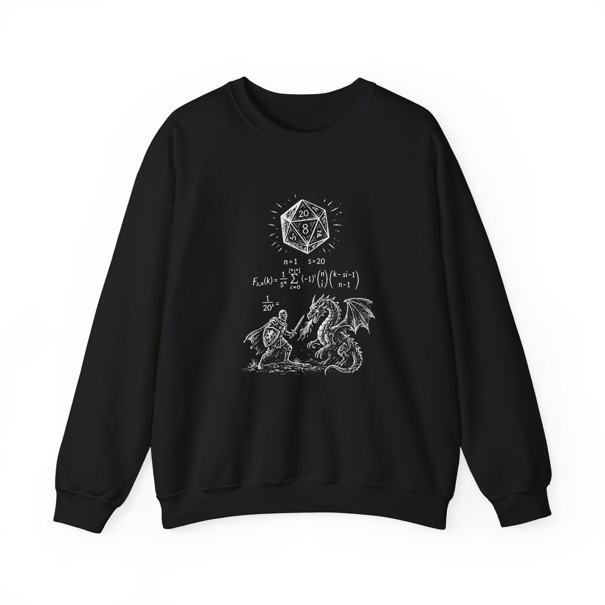 Knight vs Dragon Sweatshirt