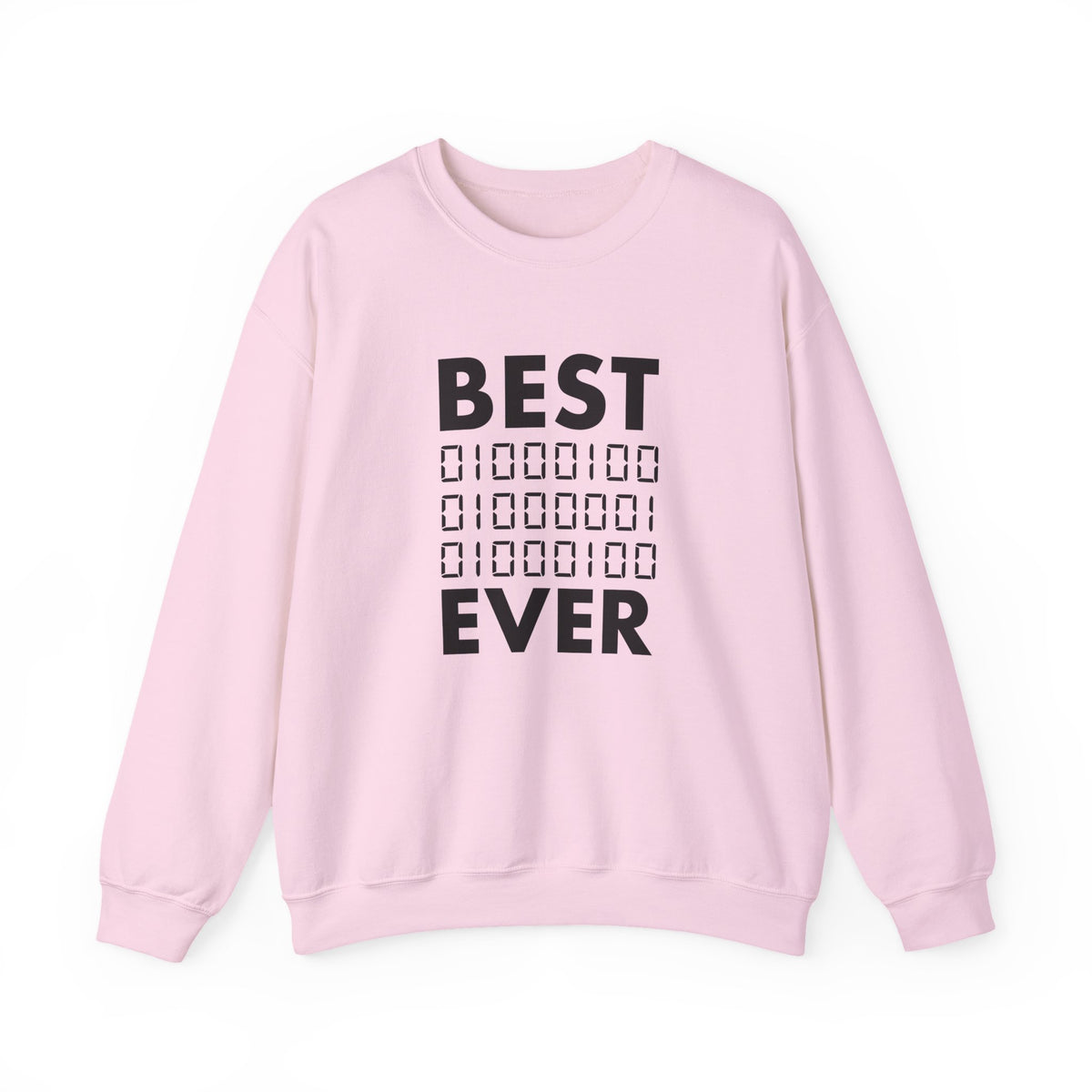 Best Dad Ever In Binary Sweatshirt