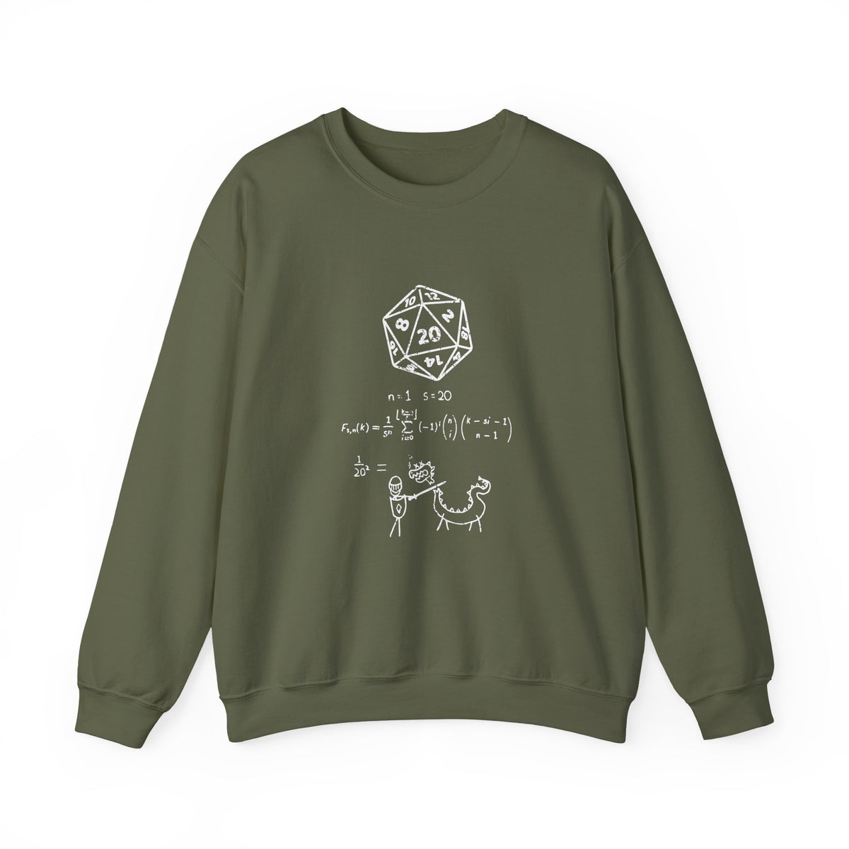 The Science Of A D20 Sweatshirt