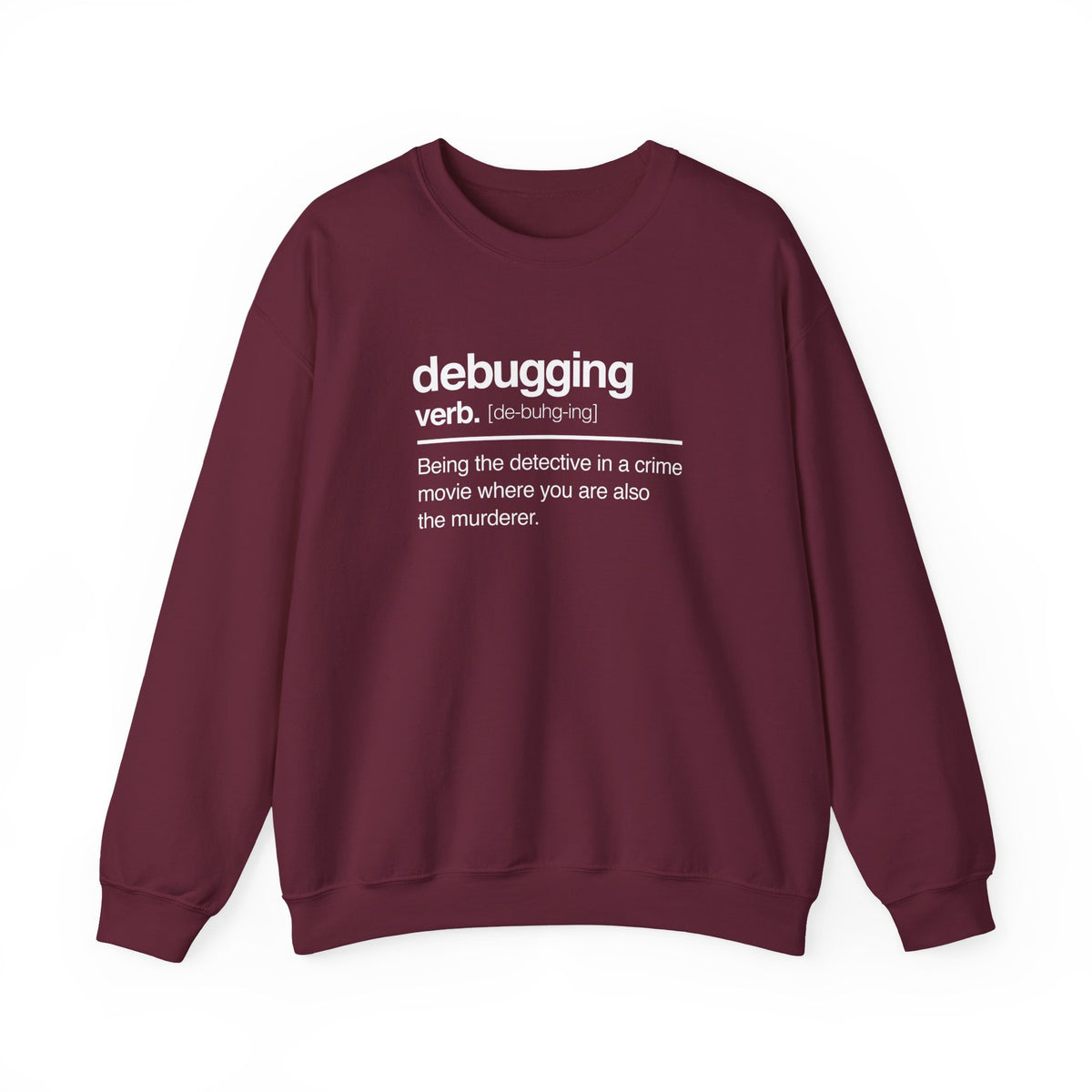Debugging Verb Sweatshirt
