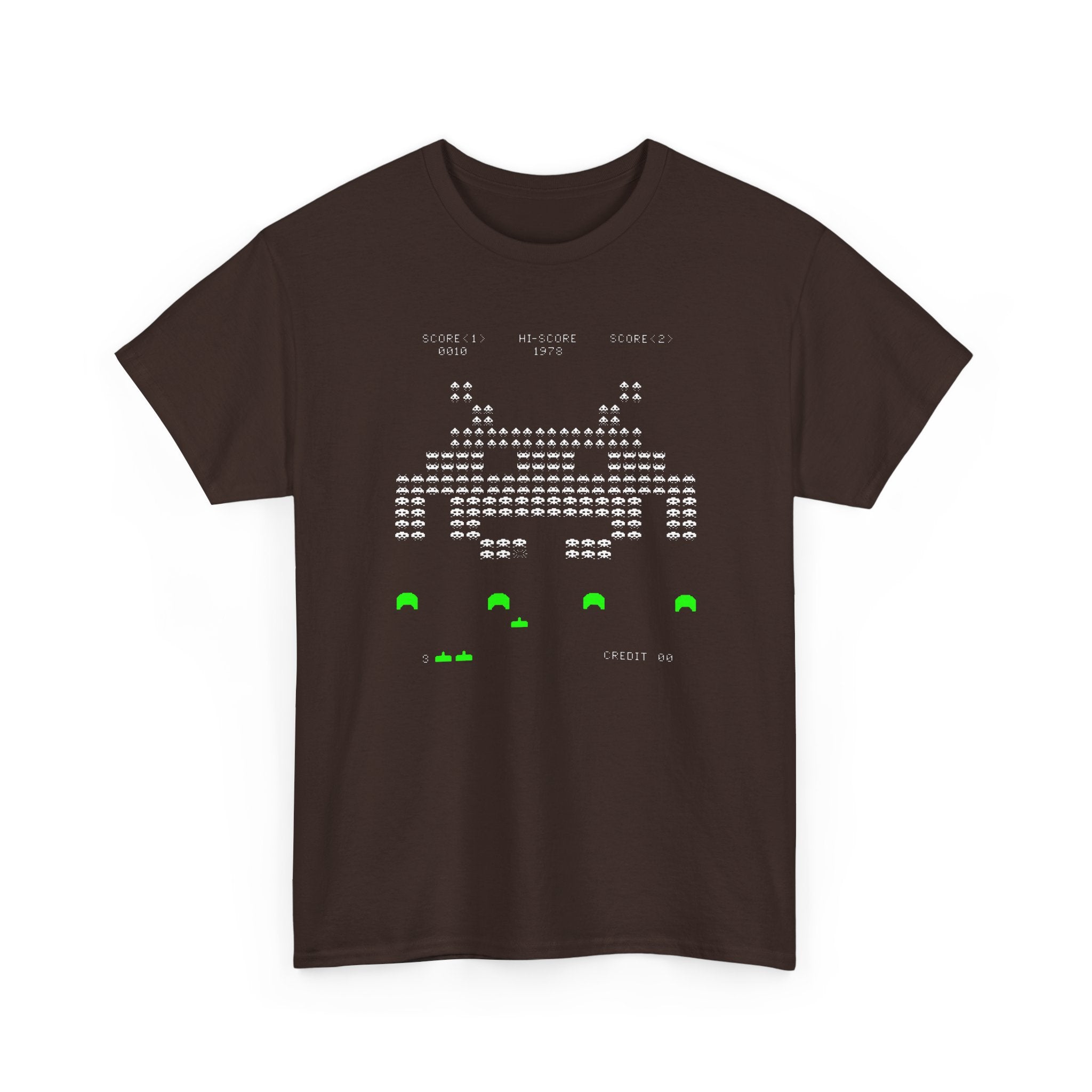 Space Invaders Retro Video Gamer High Score 1978 - Regular Unisex Crewneck T-Shirt