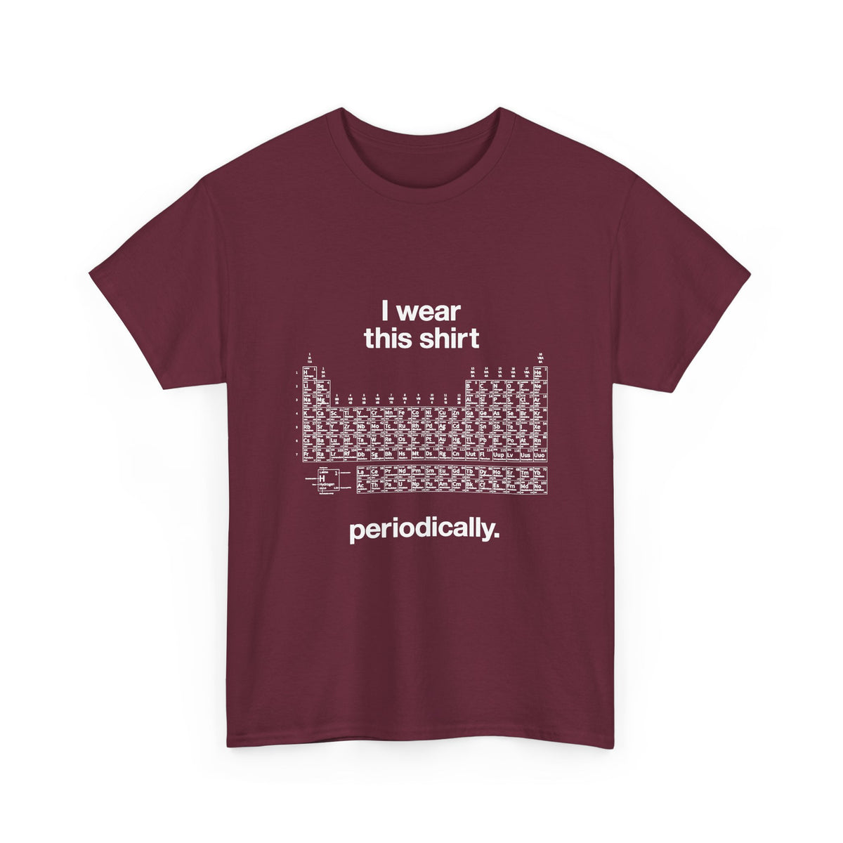 Monochrome Periodic Table