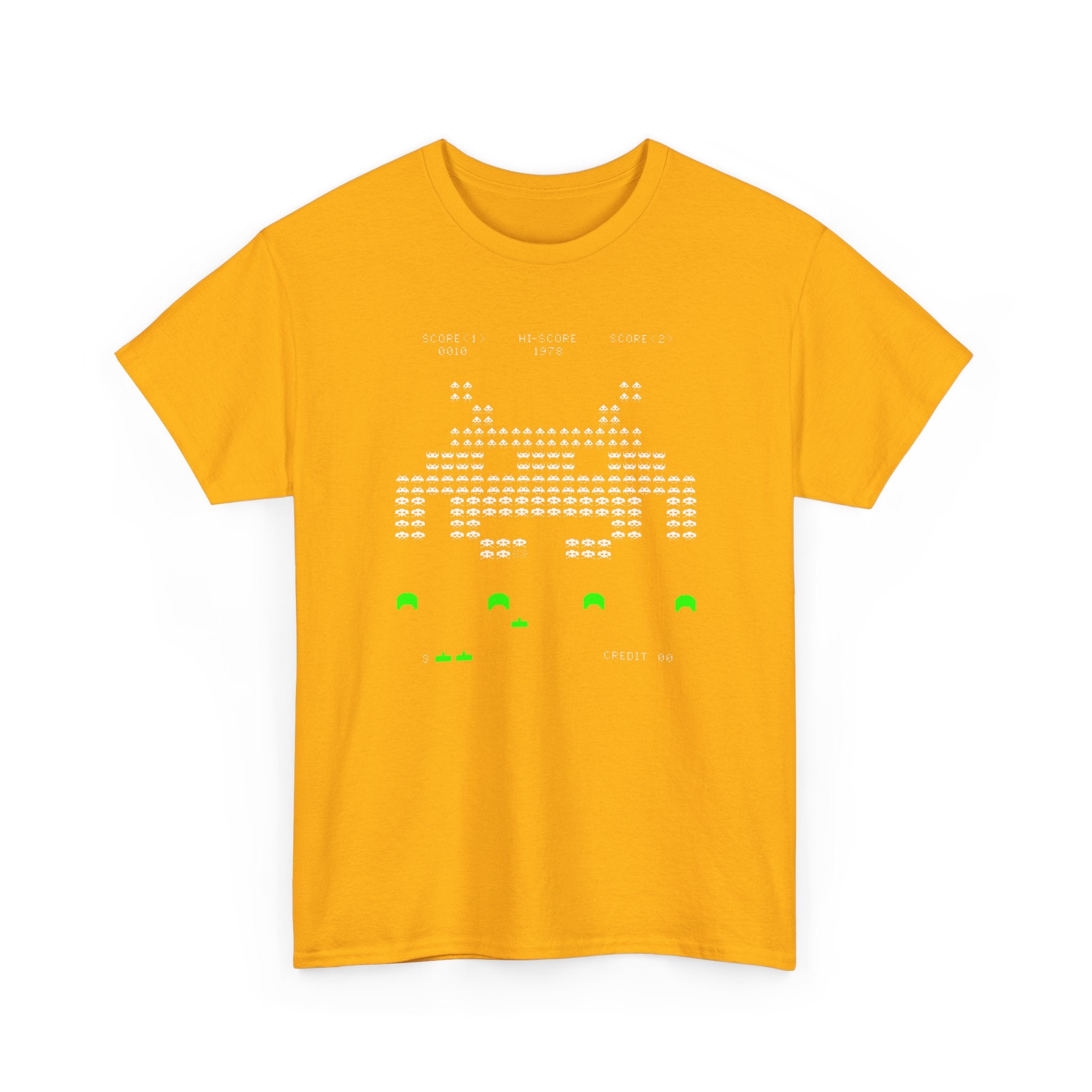 Space Invaders Retro Video Gamer High Score 1978 - Regular Unisex Crewneck T-Shirt