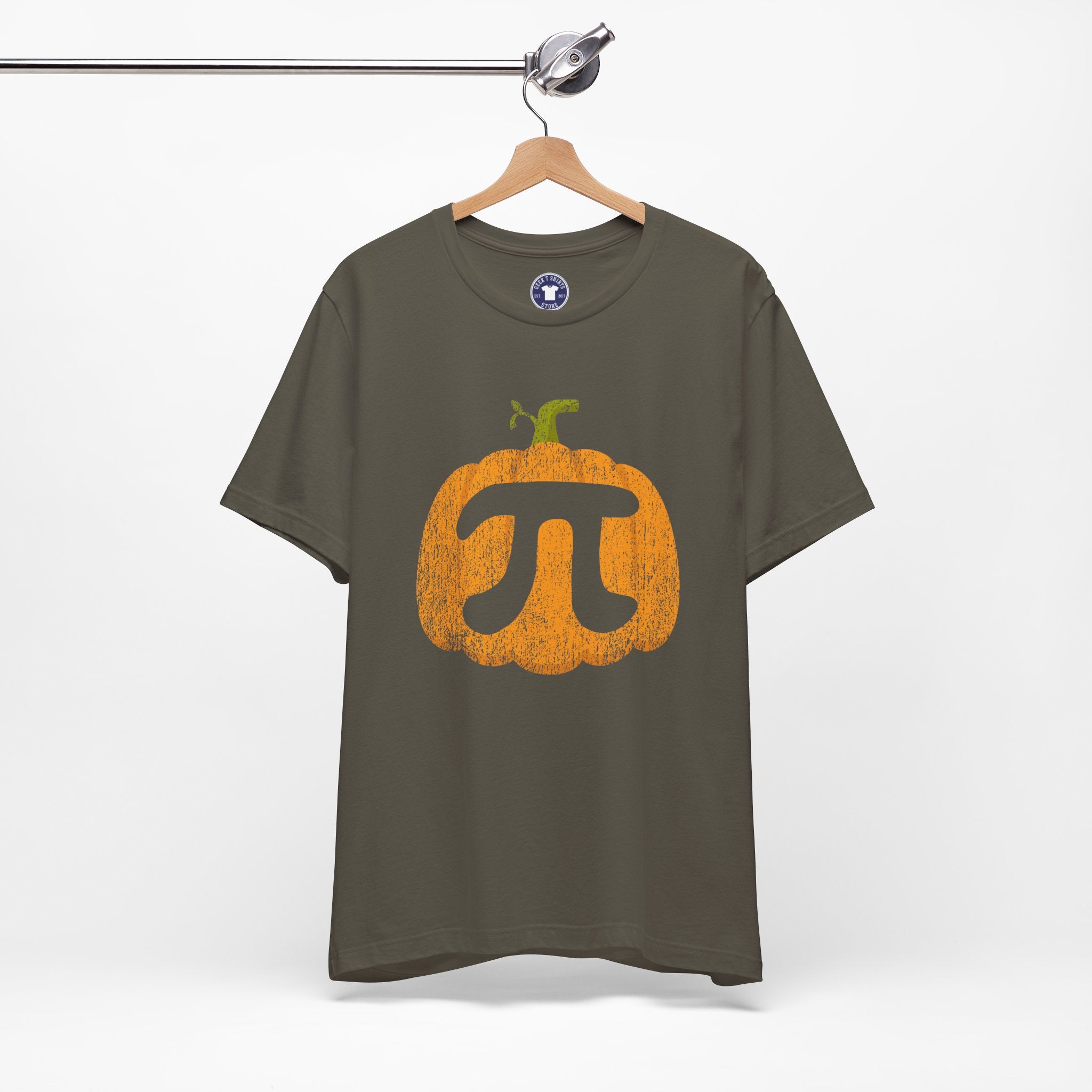 Pumpin Pii Math Halloween - Premium Unisex Crewneck T-Shirt