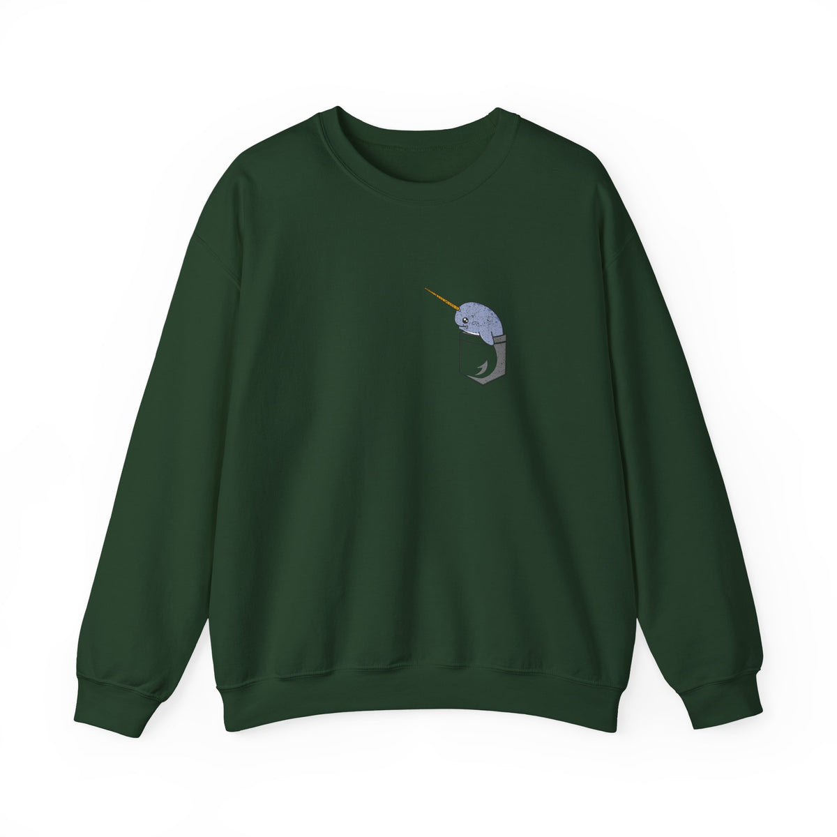 Narwhal Pocket Print Sweatshirt