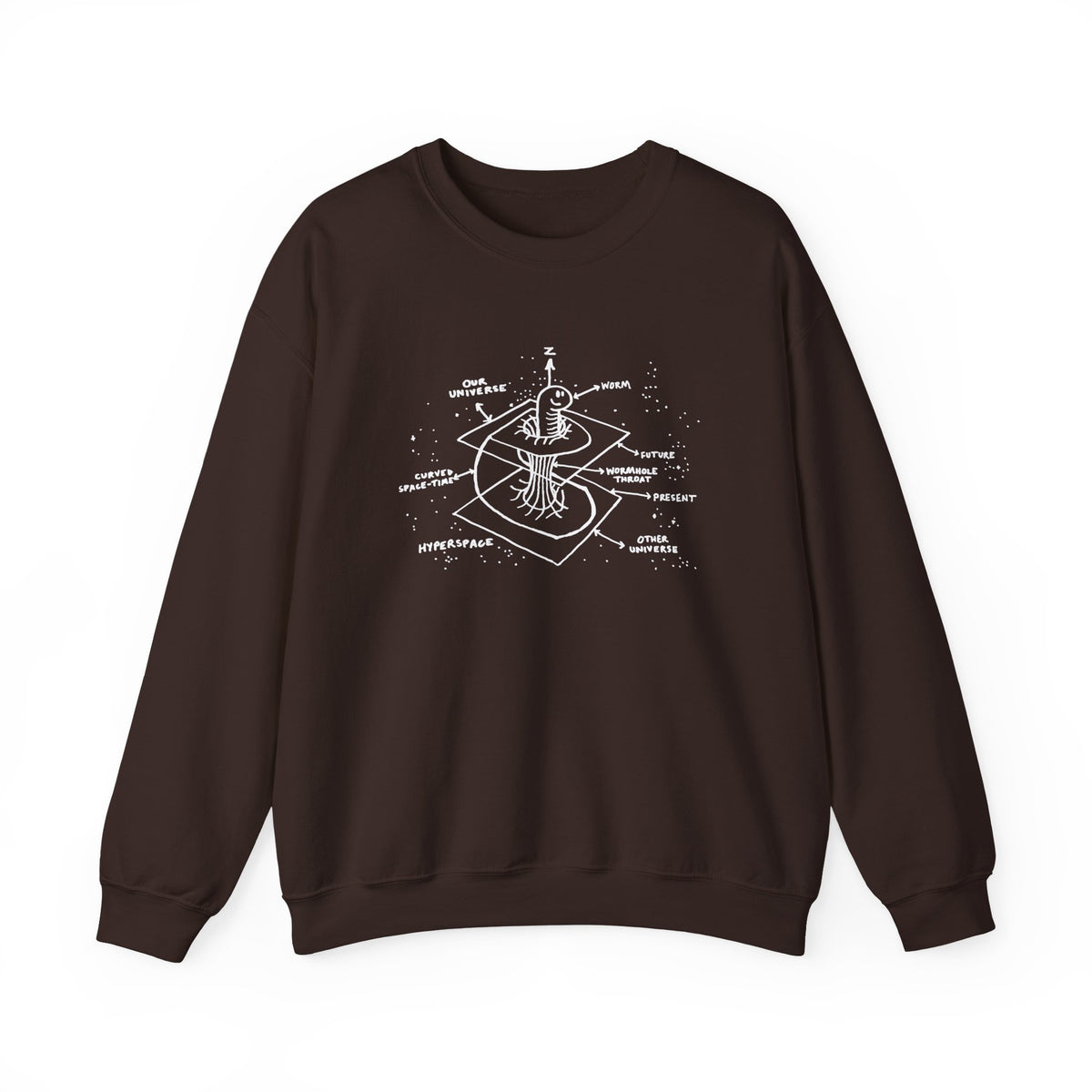 Time Warp Physics Wormhole Sweatshirt