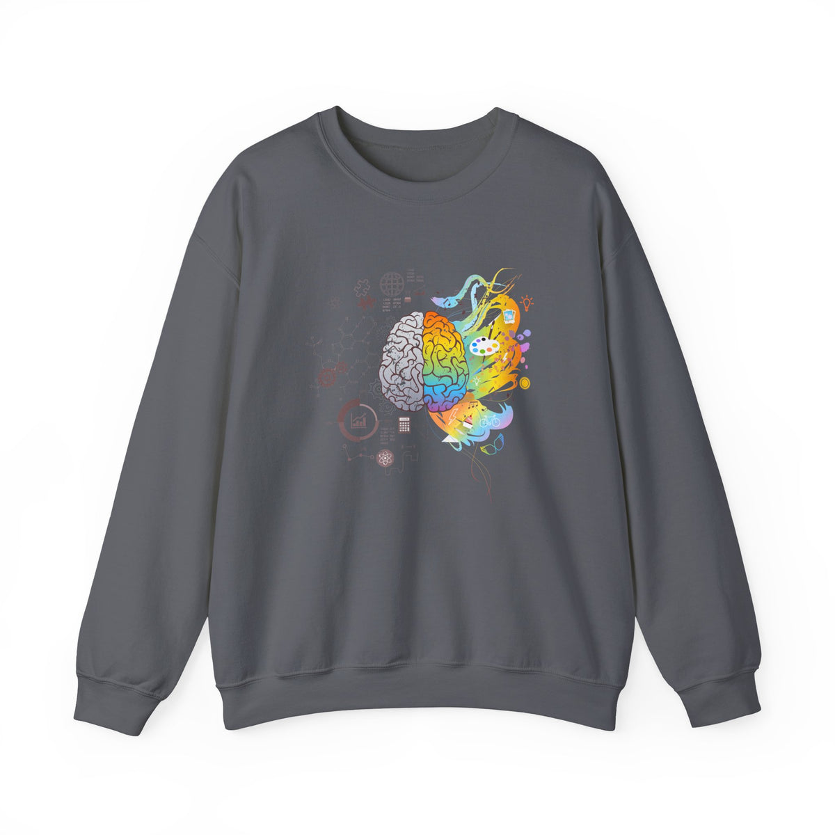 Creative Scientific Brain Sweatshirt