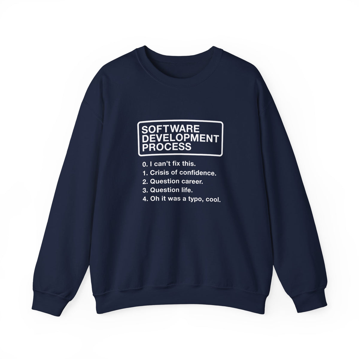 Software Development Process Sweatshirt