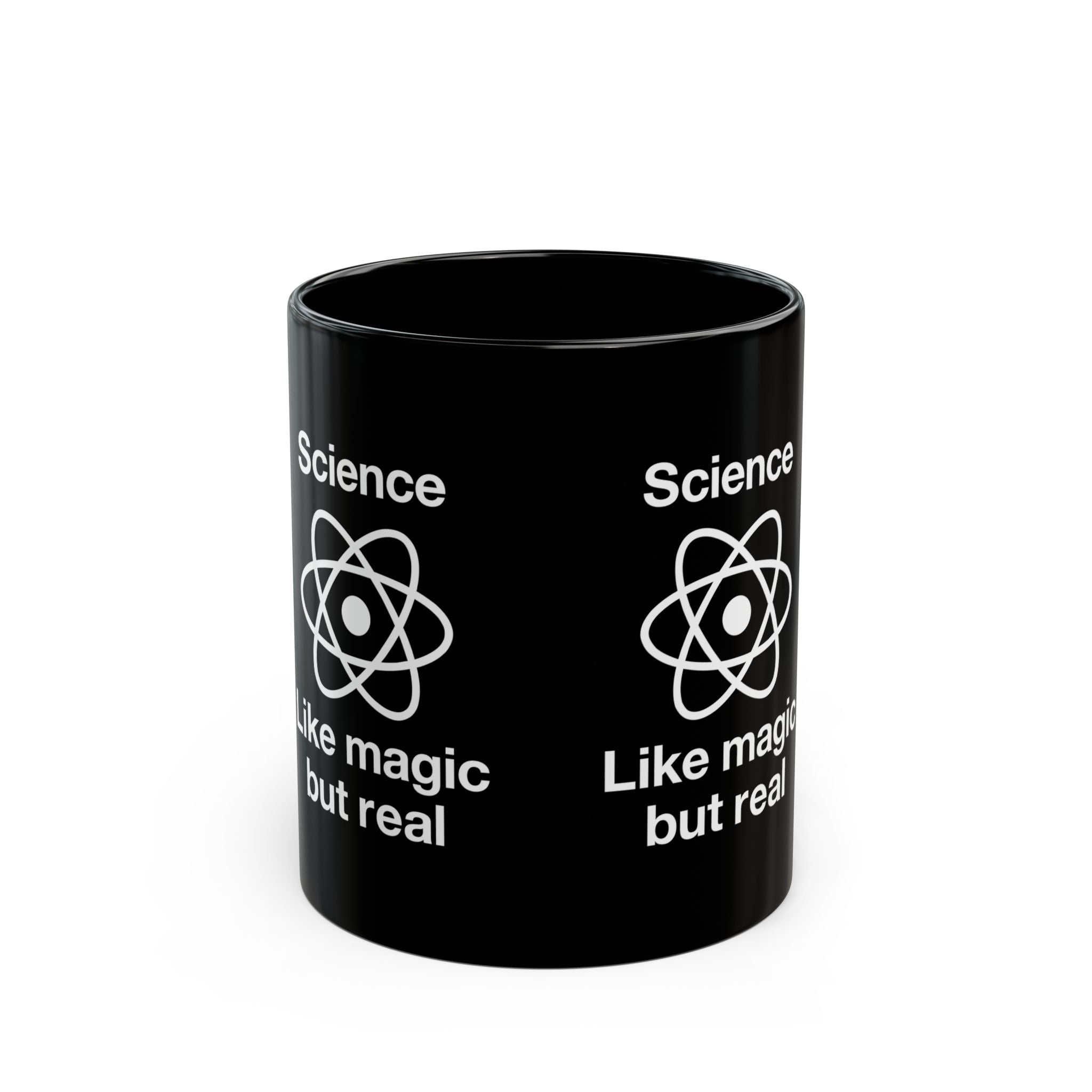 Science Like Magic - Black Glossy Mug