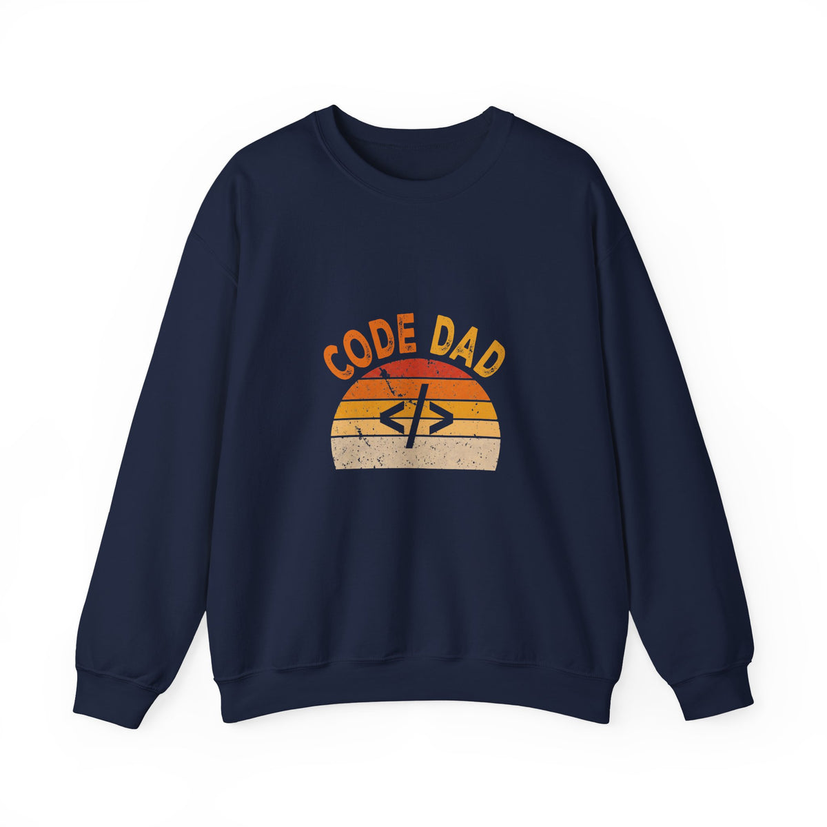 Code Dad Retro Programmer Sweatshirt