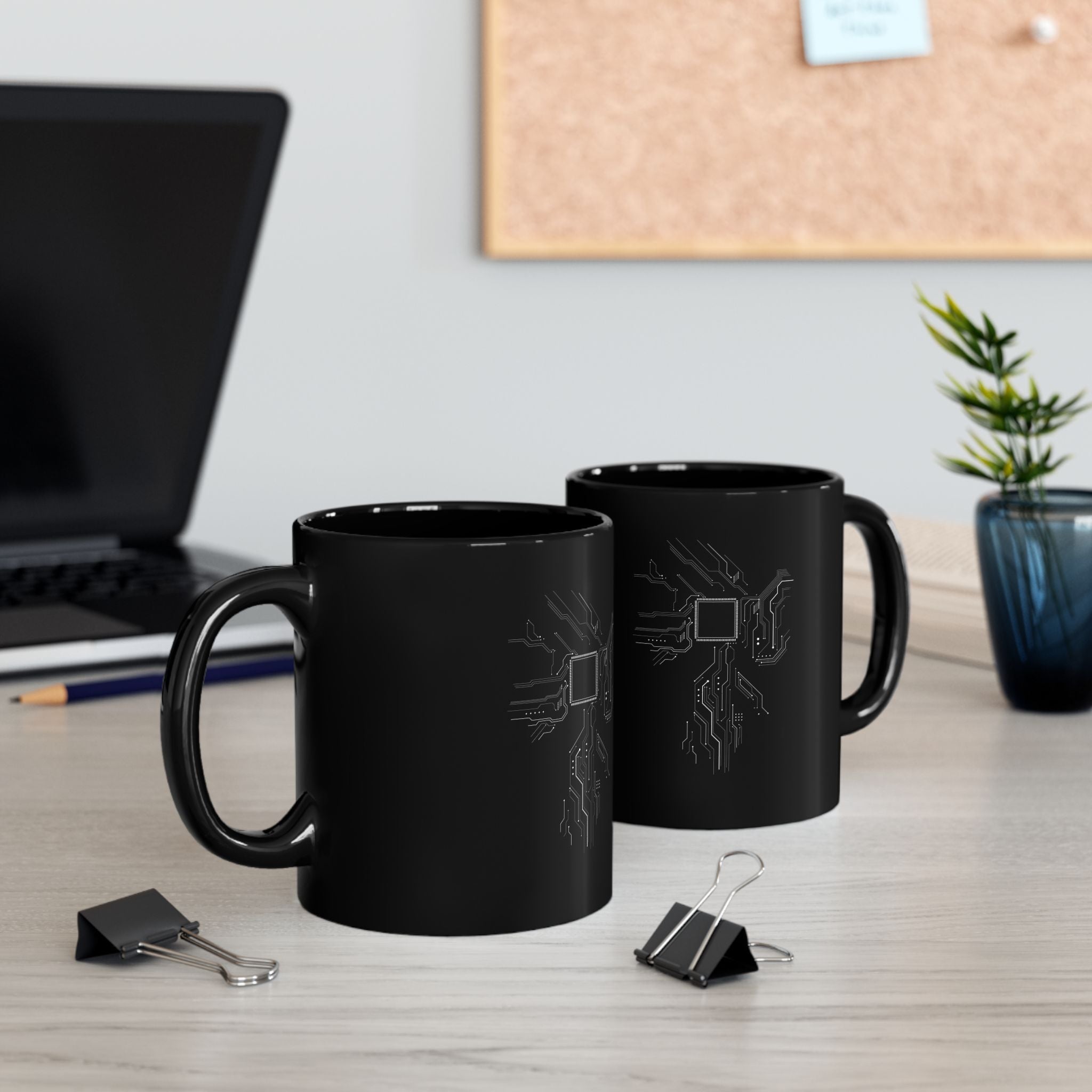 Programmer Noun - Black Glossy Mug
