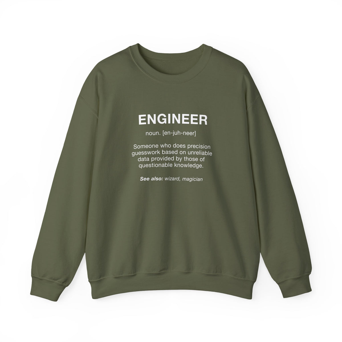 Engineer Noun Sweatshirt