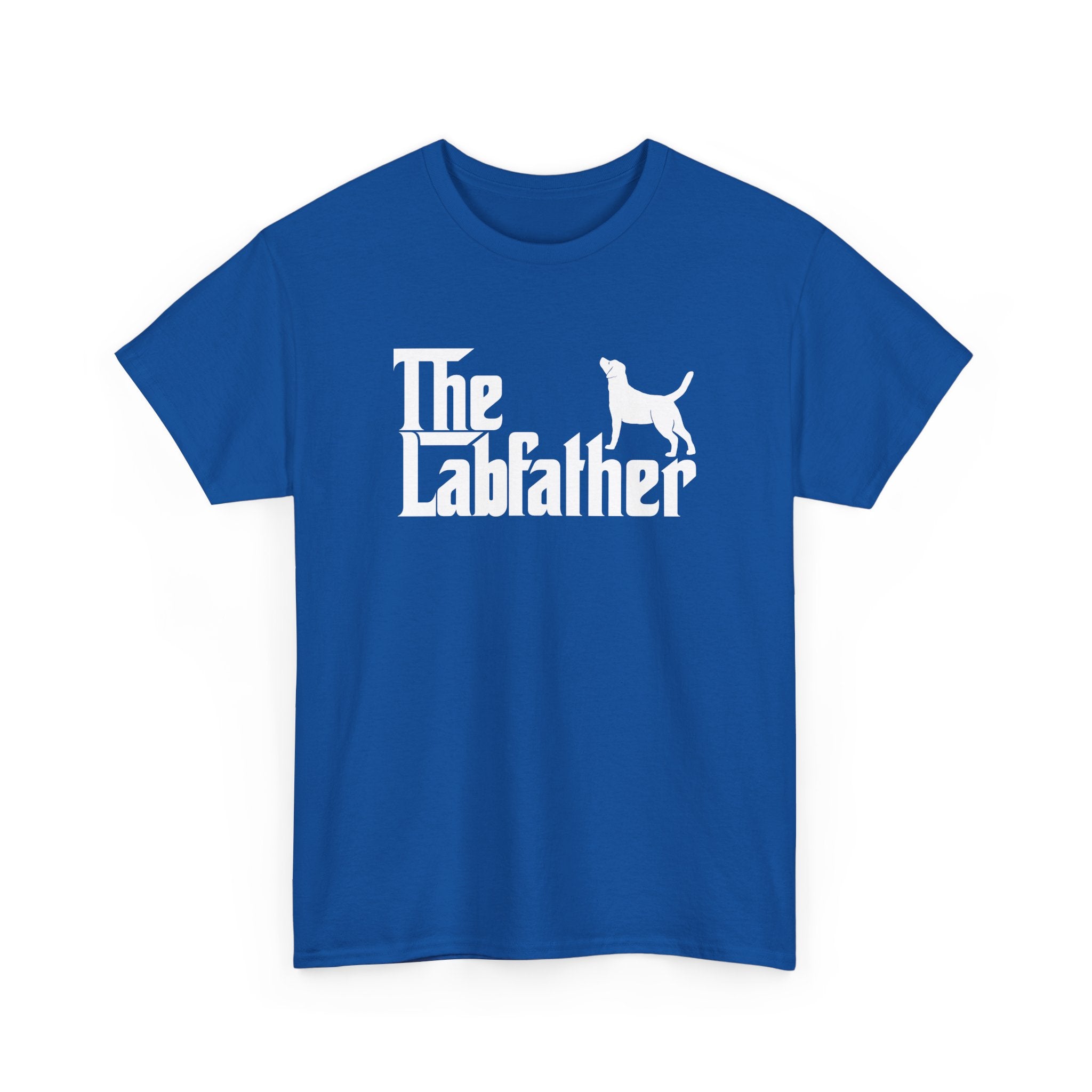 Funny Labrador Shirt The Labfather Dog Dad Gift - Unisex Regular Crewneck T-Shirt