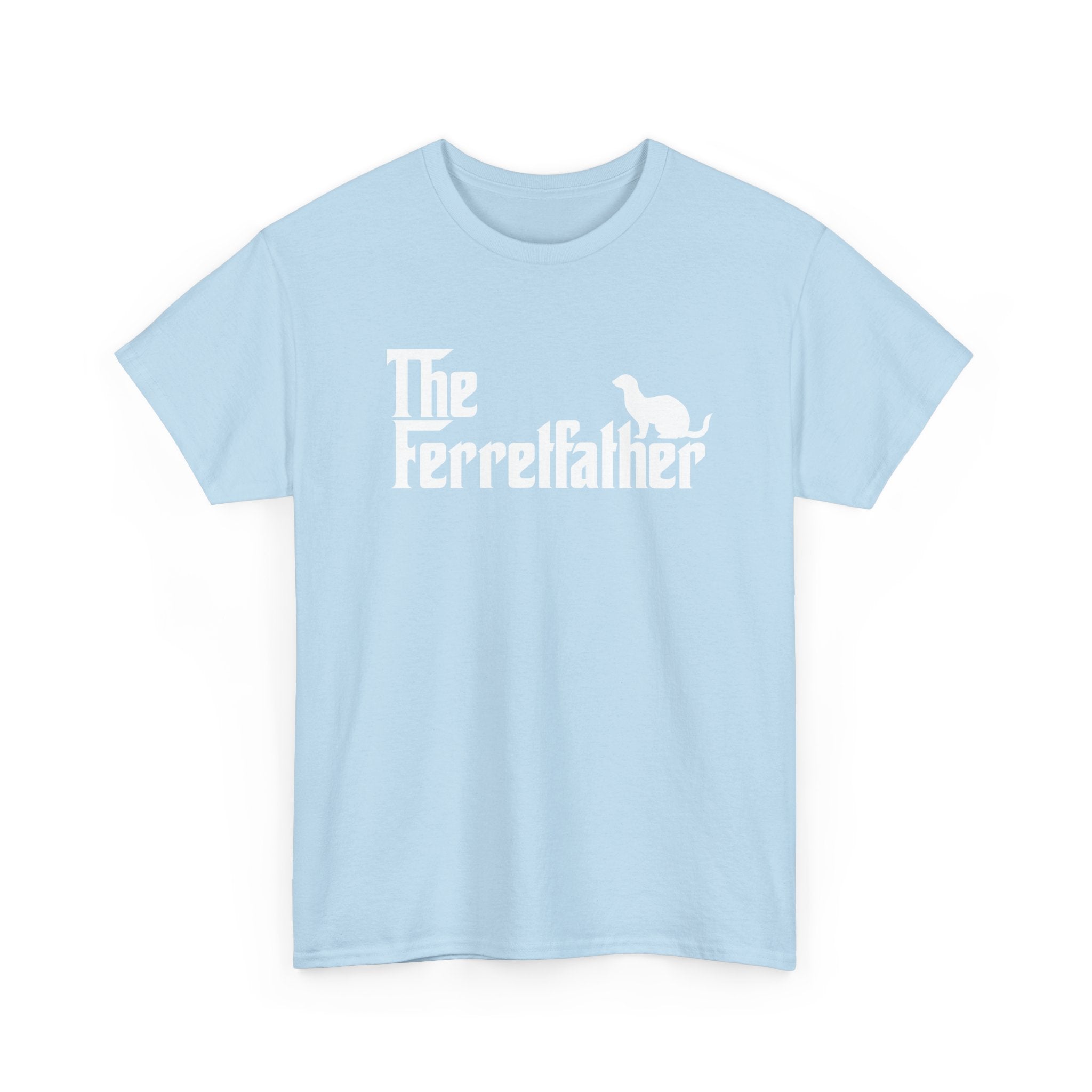 Funny Ferret Shirt The Ferretfather Ferret Dad Gift - Unisex Regular Crewneck T-Shirt