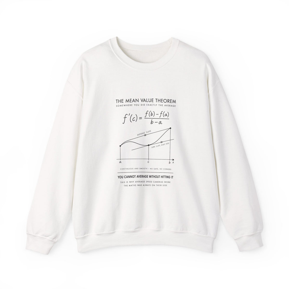 The Mean Value Theorem Sweatshirt