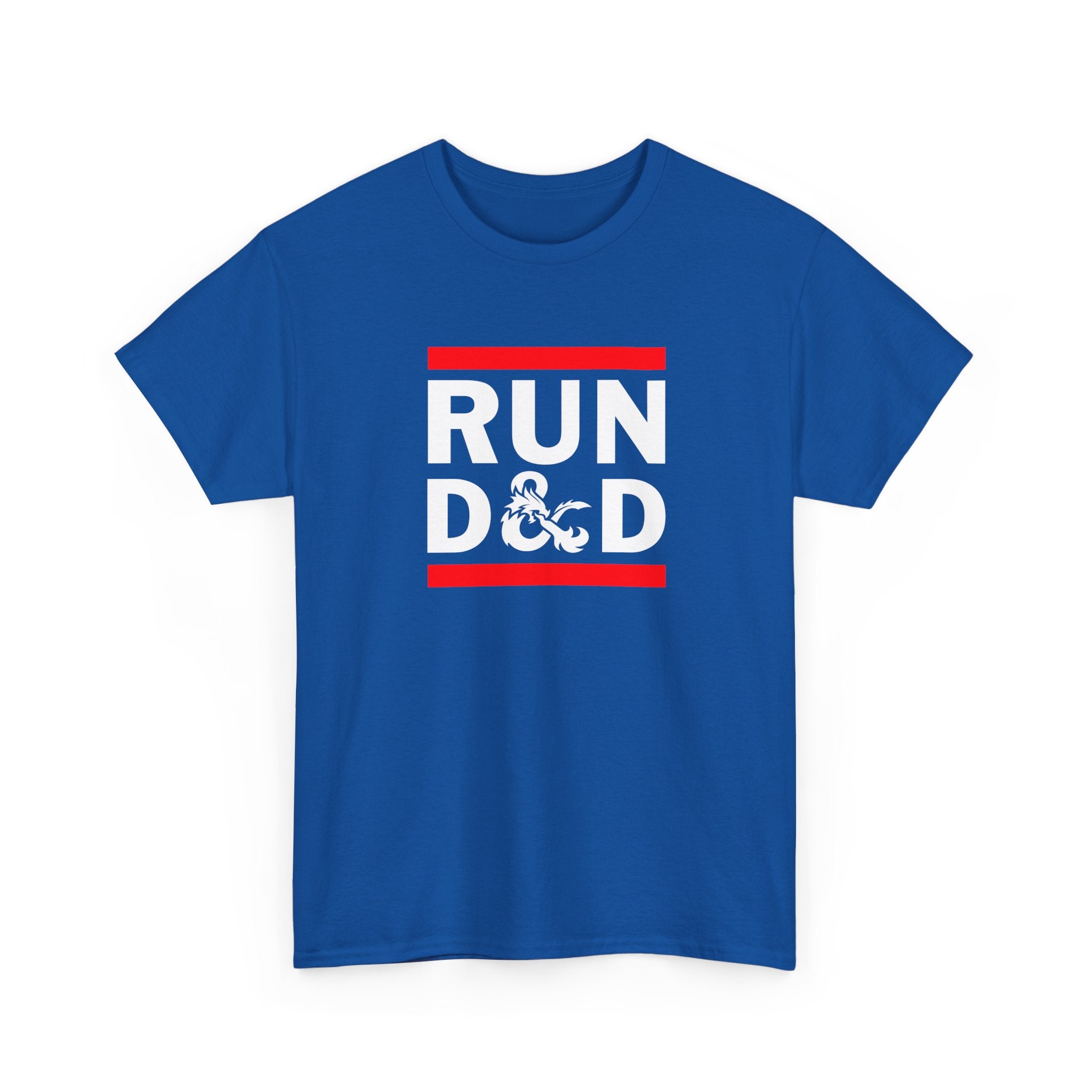 RUN DnD - Geek Role Play Gamer - Regular Unisex Crewneck T-Shirt