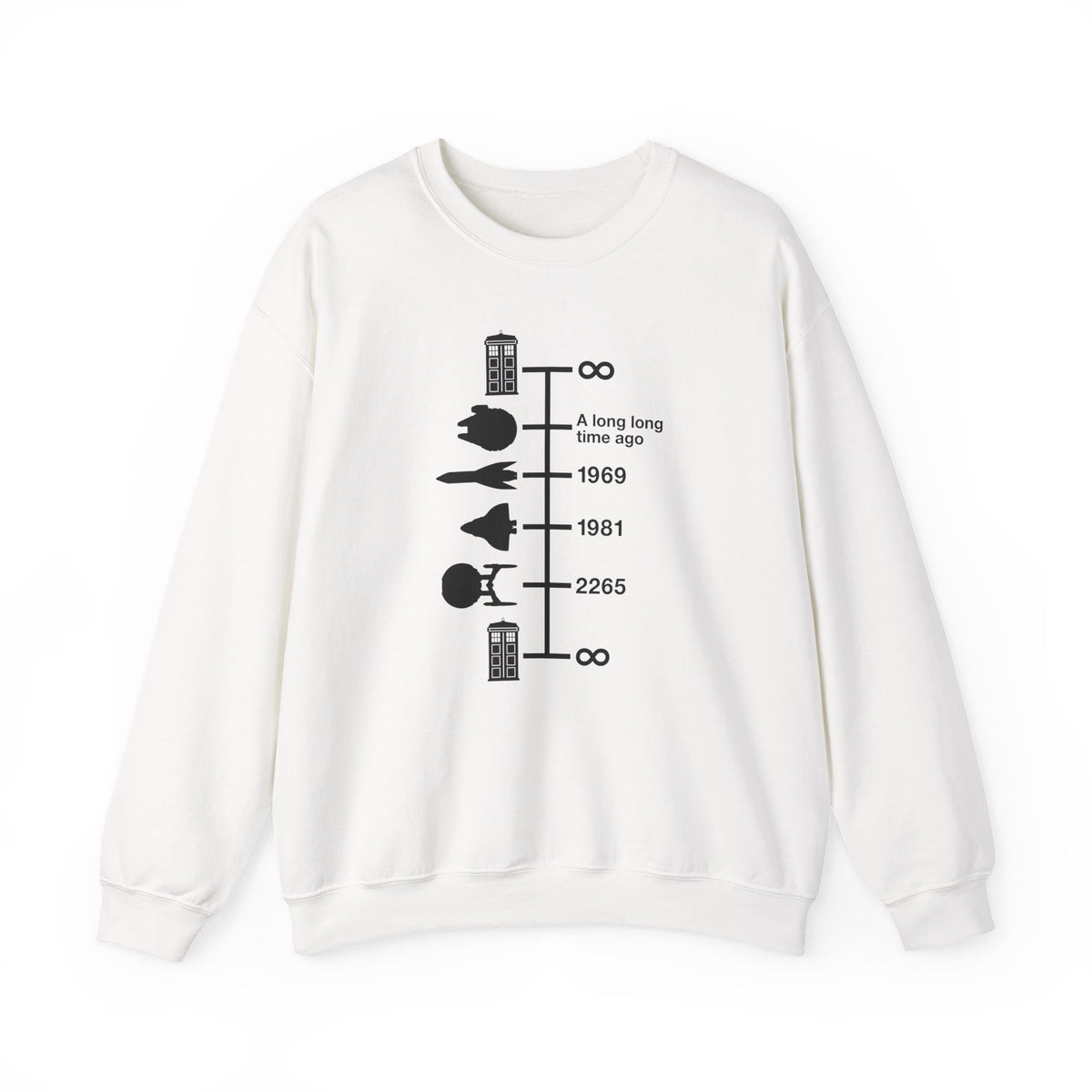 Spaceships Timeline Sweatshirt